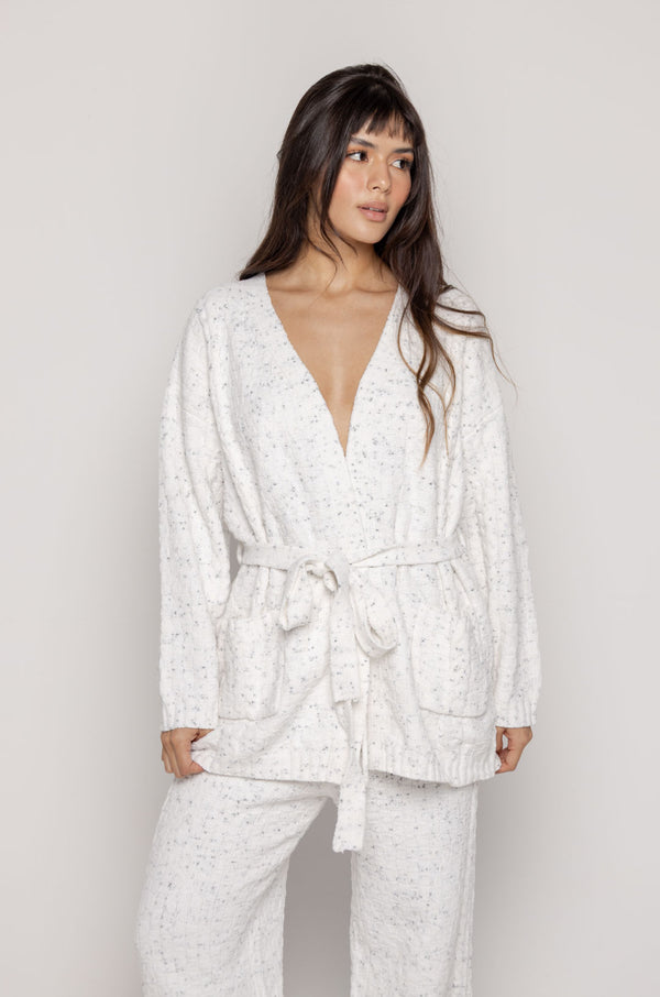 Aloe silk Azure Robe