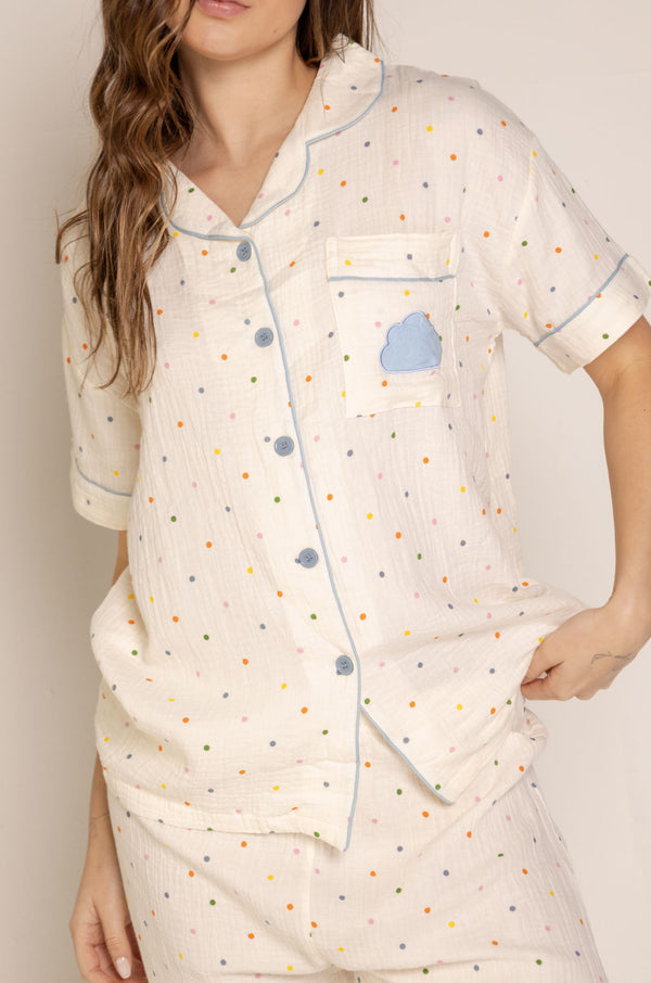 Sweet cloud blue set 3 pieces