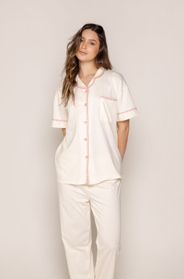 Petal Cloud Set pants